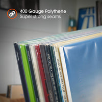 10" DENSITY Polythene Outer Sleeves (25 Pack)