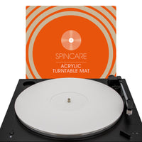 White 4mm Acrylic Turntable Slipmat