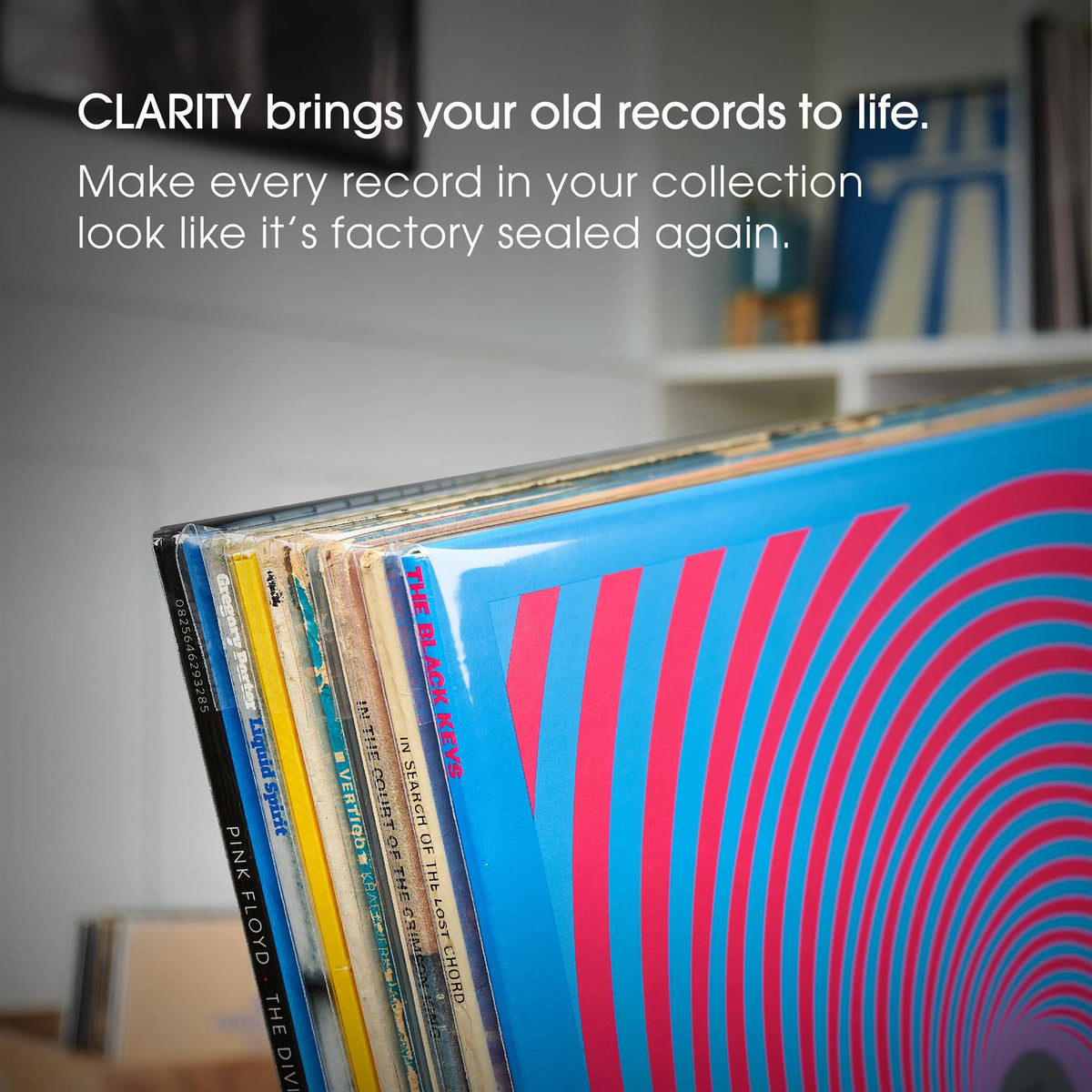 Clarity 10 Inch Resealable Outer Record Sleeves - For 10 & 78s (25 Pack) –  SPINCARE